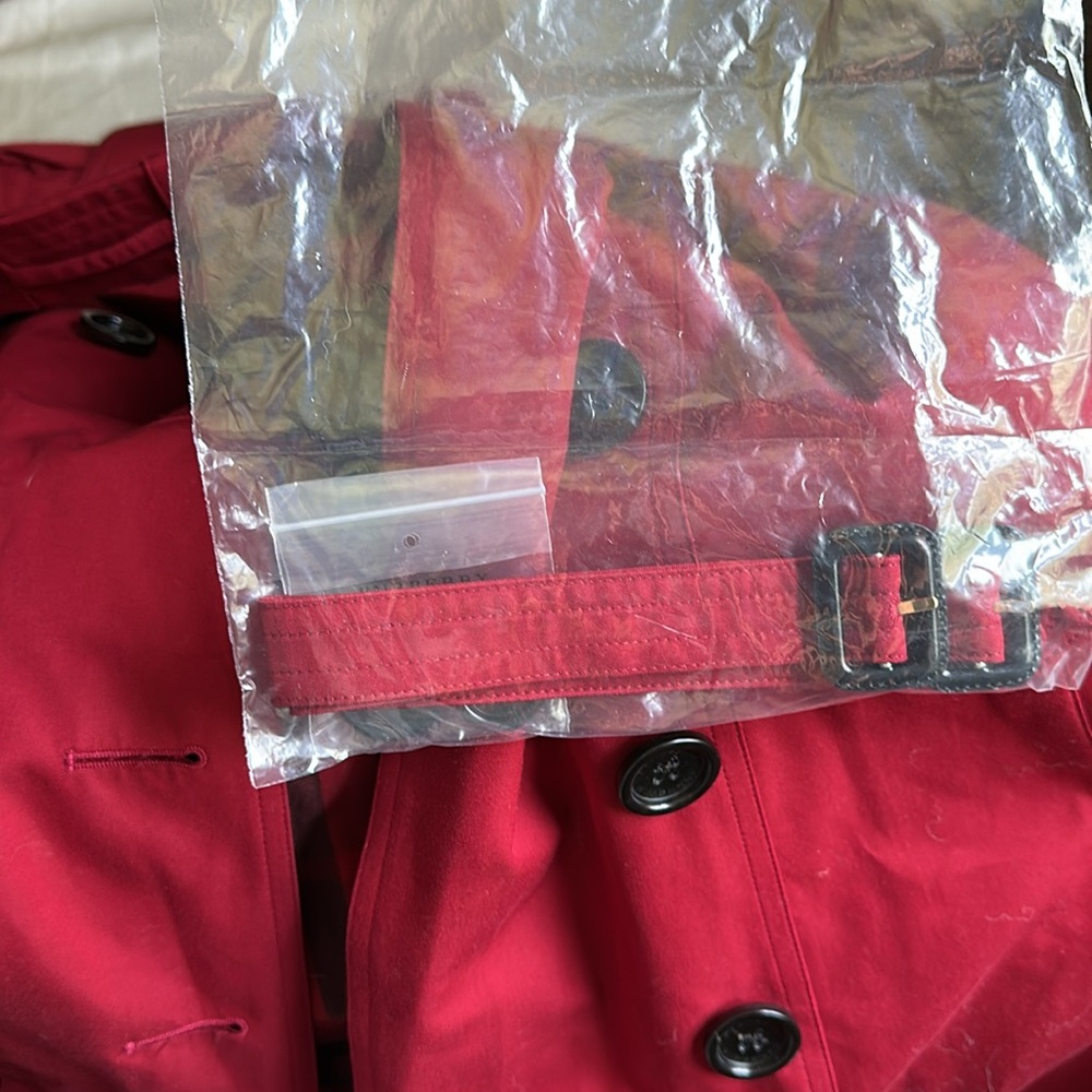 Burberry Scarlet Trench Coat - Picture 13 of 13